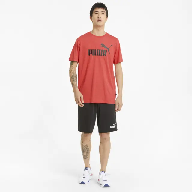 PUMA ESS HEATHER TEE - XL