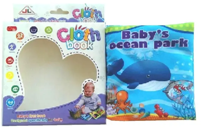 Βιβλίο Δραστηριοτήτων από Ύφασμα Ocean's Park Cangaroo JL55 3800146266844