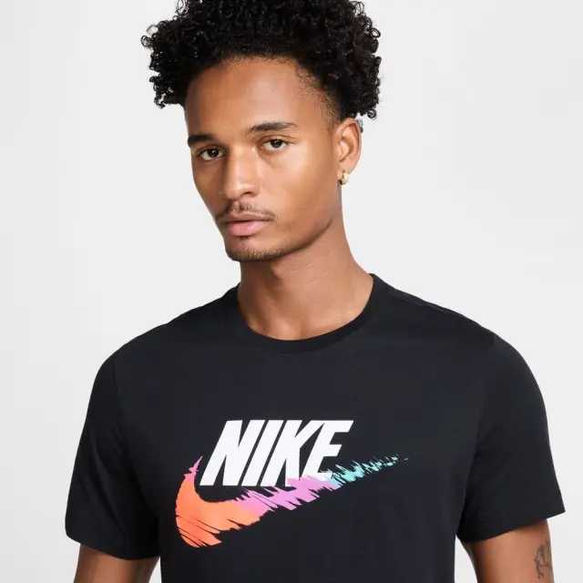 Nike Sportswear T-Shirt (HJ0568-010) - Μαύρο - S 3