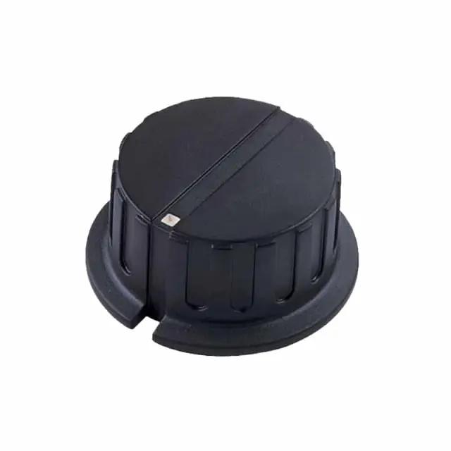 ELECTROVISION Black Pointer Rotary Knob with White Indicator (F207D)