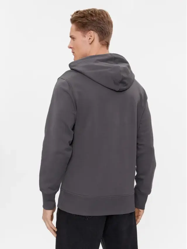Calvin Klein - Institutional Ανδρικό Φούτερ Regular Fit J30J324620-PSM Γκρι - XL 3