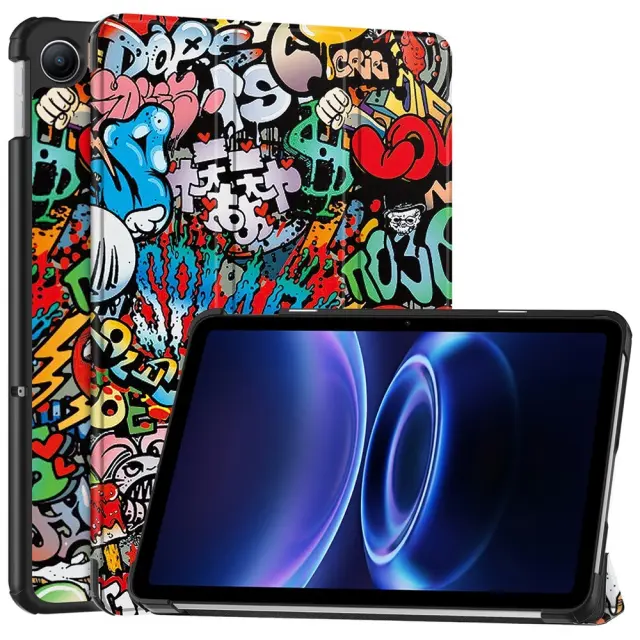Flip Cover Θήκη για Redmi Pad 2 9.7"/Pad 2 SE-Graffiti OEM