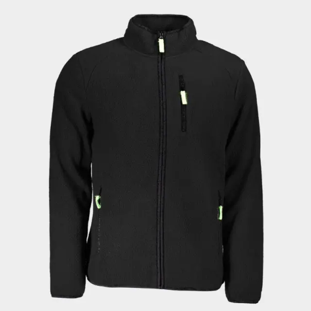 Norway Nautical School - Ανδρική Ζακέτα Φούτερ Fleece 839506-BLACK Μαύρο - 2XL