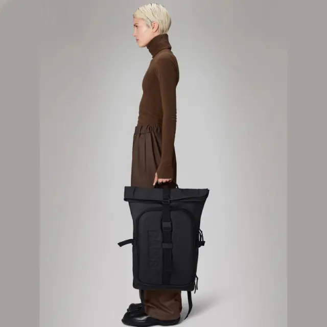 Αδιάβροχο Σακίδιο Πλάτης Rains Texel Moulded 13430-01 Μαύρο - ONESIZE 3