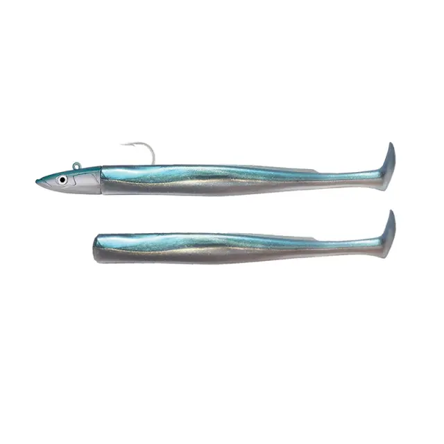 Σιλικονούχο Χέλι Fiiish Crazy Paddle Tail No4 Combo CPT6019 Off Shore - 35gr Pearl Blue