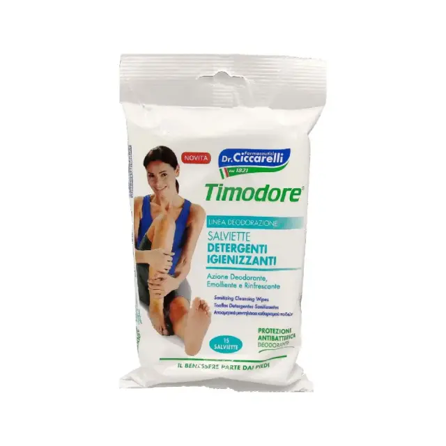 Dr. CICCARELI Timodore Αποσμητικά Μαντηλάκια Ποδιών 15τμχ