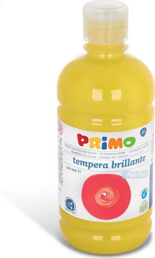 Primo Brillante Τέμπερα Ζωγραφικής Lemon Yellow 500ml (Primo)
