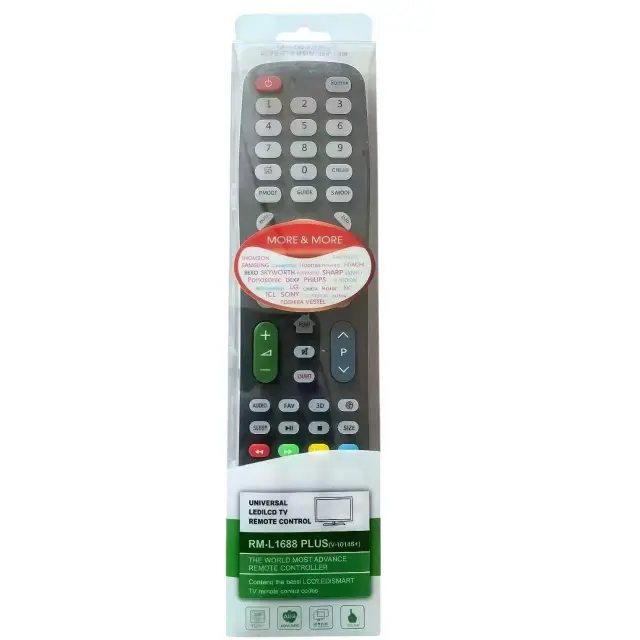 Τηλεχειριστήριο τηλεόρασης - Universal - RM-L1688PLUS - 016889 2