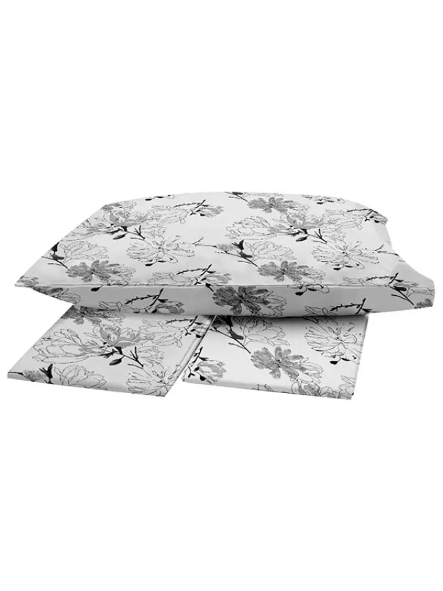 Παπλωματοθήκη Menta Εμπριμέ 070 Grey Μονή (170x250) Sunshine 2