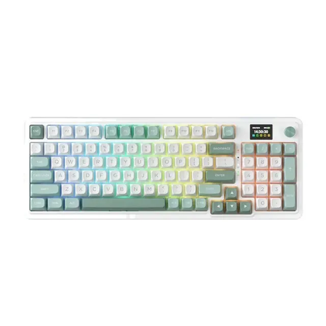 Redragon Gaming Keyboard Galatin Pro K719WG-RGB-PRO Redragon Linear Mint Mambo Switch White (K719WG-RGB-PRO)