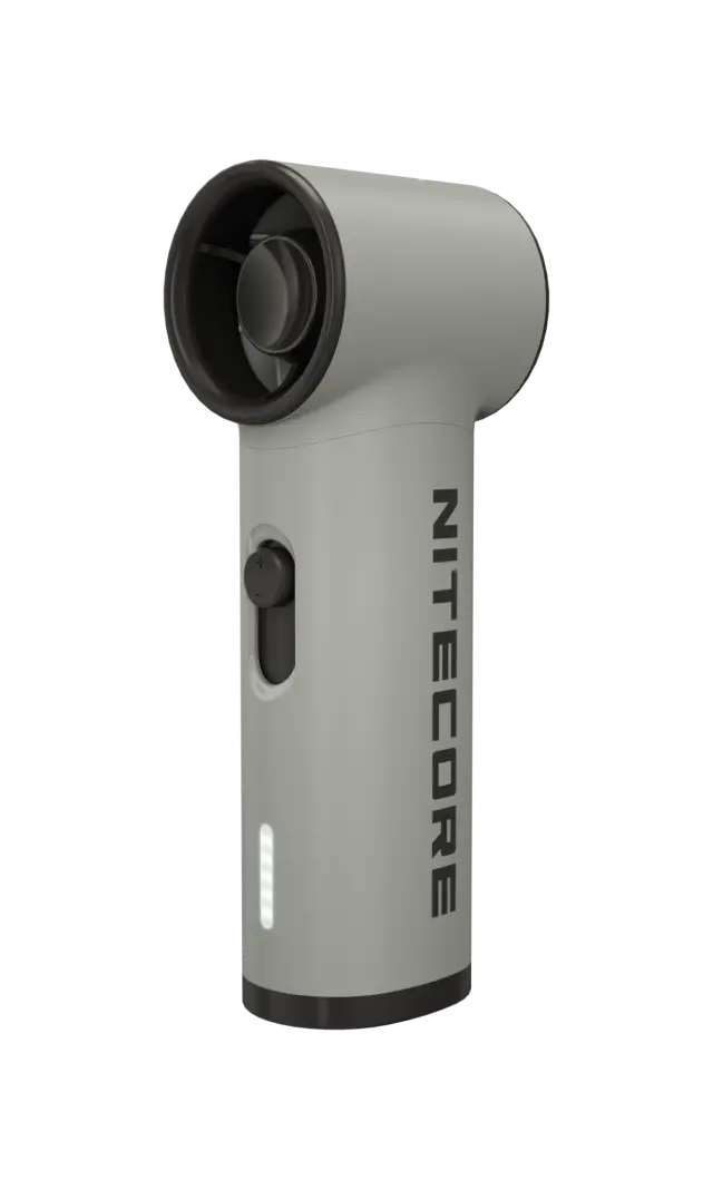 NiteCore Lightweight Mini Handheld Fan NEF01 Fan Lite Slate Grey (9110101569)