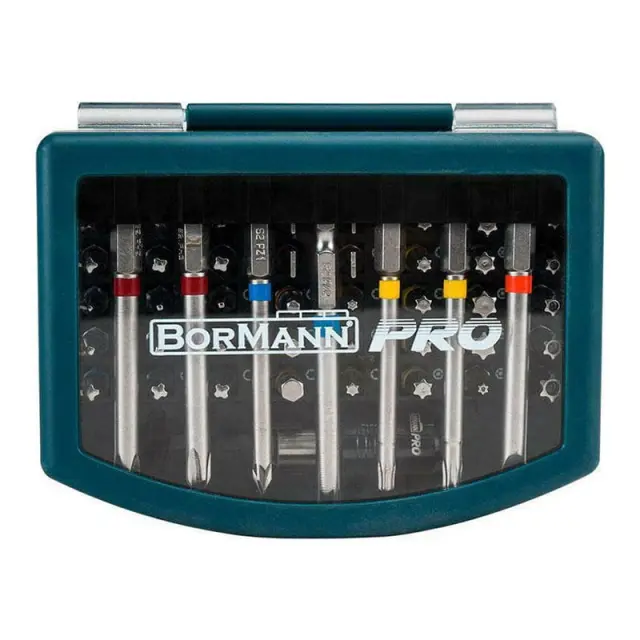Bormann Pro Σετ Μυτες Και Ανταπτορας Ατσαλι S2 56τμχ BHT1610 2