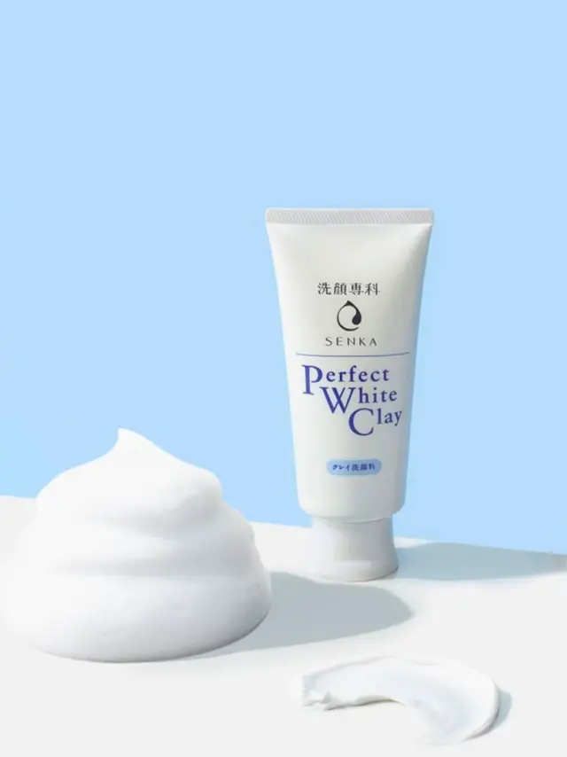 Shiseido Senka Perfect White Clay Foam - Αφρός καθαρισμού με λευκό άργιλο 2