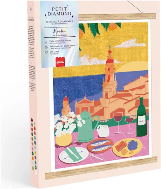 Petit Diamond Painting Κολάζ με Στρας - Menton / 352001 (La Petite Epicerie)