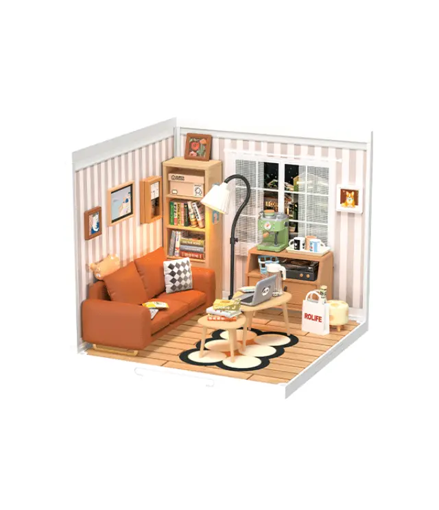 Robotime DIY Super Creator Cozy Living Lounge DW007