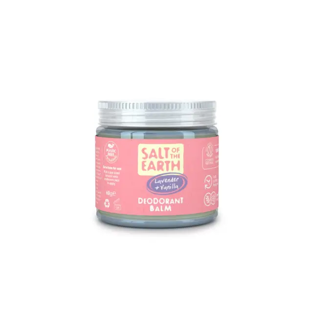 Salt of the Earth Vegan Lavender & Vanilla Αποσμητικό σε Μορφή Balm, 60ml