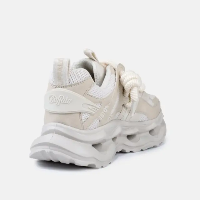Sneakers Buffalo Malaga Lace BUFPD00016373 Μπεζ - 38 3