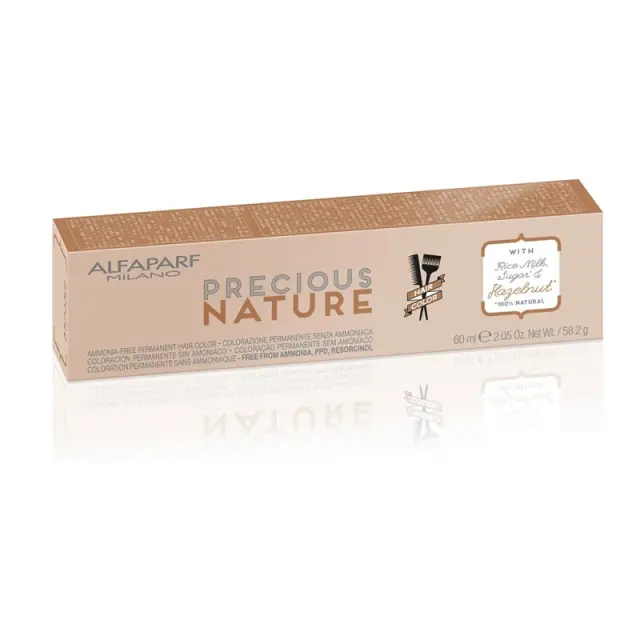 Alfaparf Precious Nature Hair Color 10.21 Lightest Violet Ash Blonde 60ml - (μόνιμη βαφή χωρίς αμμωνία κατάξανθο βιολέ σαντρέ)