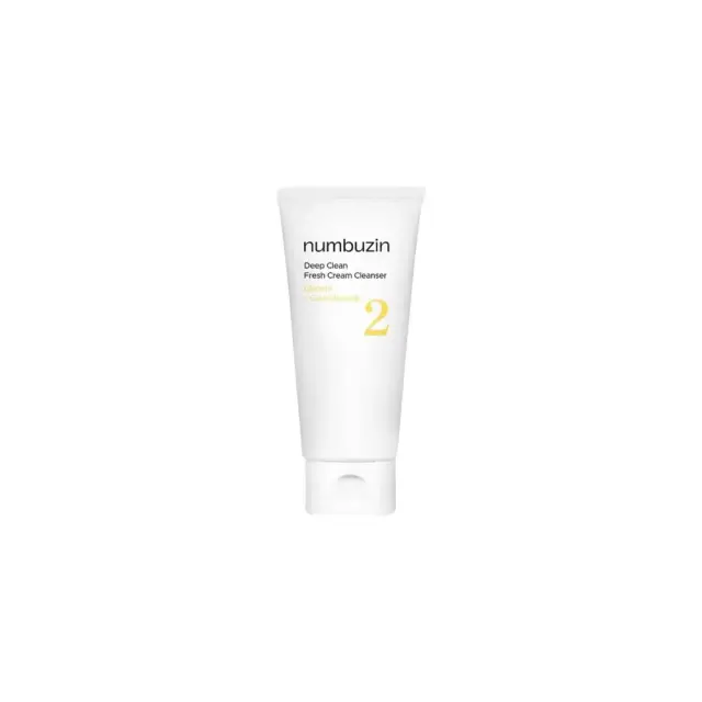 Numbuzin No.2 Deep Clean Fresh Cream Cleanser Κρεμώδες Καθαριστικό Προσώπου για Βαθύ Καθαρισμό, 120ml