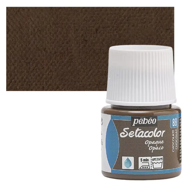 Pebeo Χρώμα Υφάσματος Setacolor Opaque - 88 Chocolate - 45ml