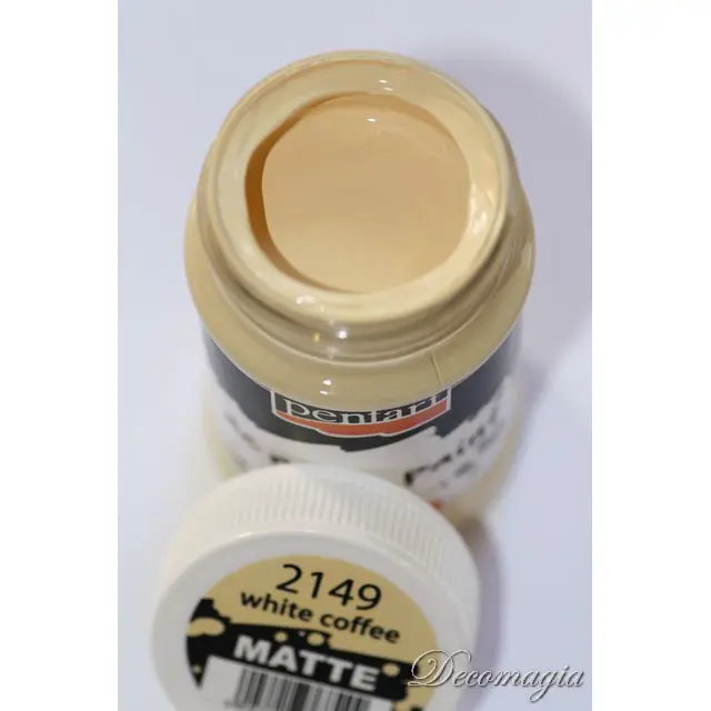 Χρώμα ακρυλικό 100ml Pentart, White coffee