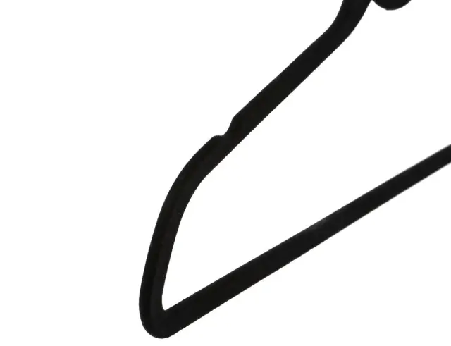 Σετ Κρεμάστρες ρούχων 5five με βελούδινη επένδυση - 8 τεμάχια - Μαύρο 151525 3