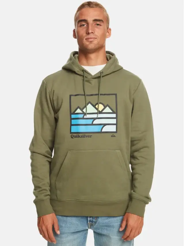 QUIKSILVER LANDSCAPE LINES -ΦΟΥΤΕΡ ΑΝΔΡΙΚΟ GREEN