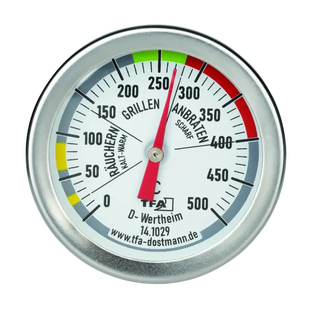 BBQ Grill Smoker Thermometer 14.1029 TFA 2