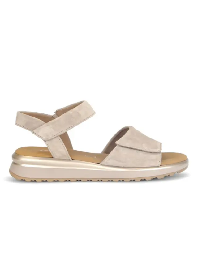 Gabor Πέδιλα Γυναικείο δέρμα Nubuck Μπεζ GAB/82840 33-OASI 3