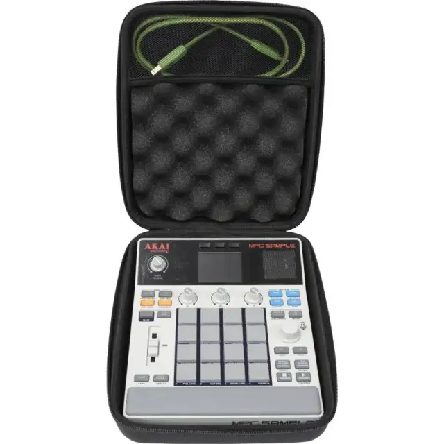 WALKASSE W-MCB-MPC-SAMPLE Shockproof Eva Case Akai® MPC SAMPLE Black (Shoulder bag).