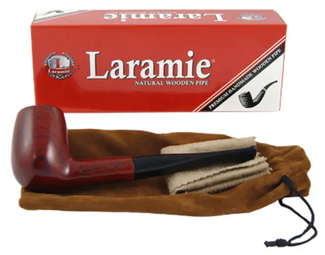 LARAMIE® Natural Ξύλινη Πίπα Καπνού