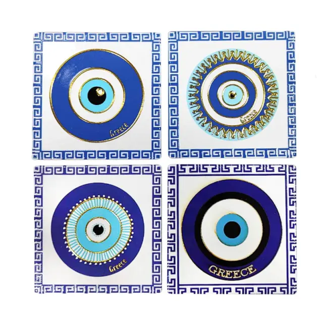 Σετ σουβέρ Greece 4τμχ - Coaster set 4pcs 026033 2