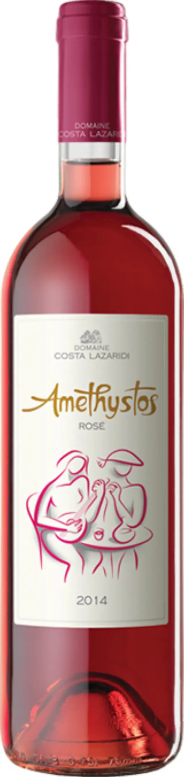ΚΤΗΜΑ ΚΩΣΤΑ ΛΑΖΑΡΙΔΗ AMETHYSTOS ΡΟΖΕ 2023 750ml