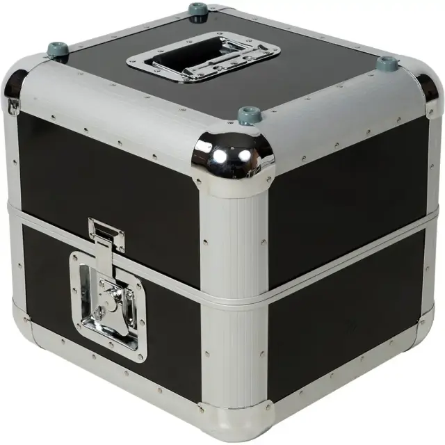 WALKASSE LPCASE-100BK DJ Case 100 Vinyl Black.