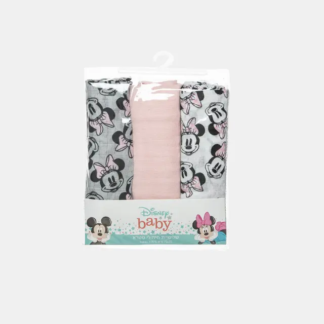 Πανάκια αγκαλιάς Disney Minnie Mouse 3 τεμάχια 2