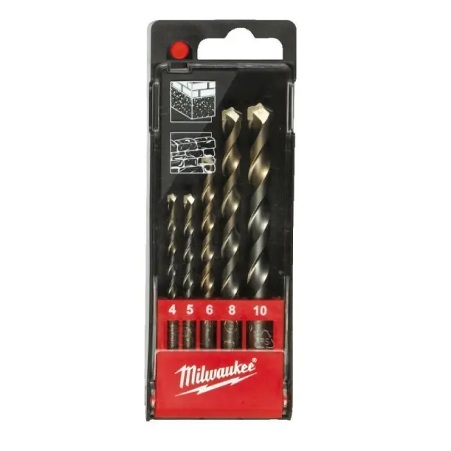 Milwaukee 4932480157 - ΔΙΑΜΑΝΤ/ΝΑ ΜΠΕΤΟΥ SET 5τμχ MW 3