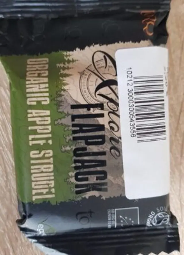 Οργανικές Μπάρες Flapjack 65gr Organic Apple Strudel