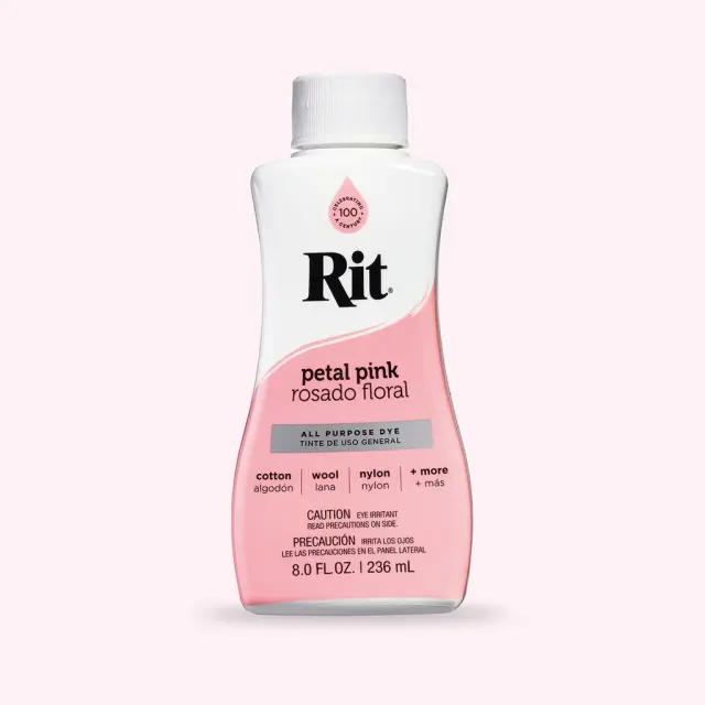 RIT DYE Liquid All-Purpose Βαφή Υφασμάτων – Petal Pink 236ml 2
