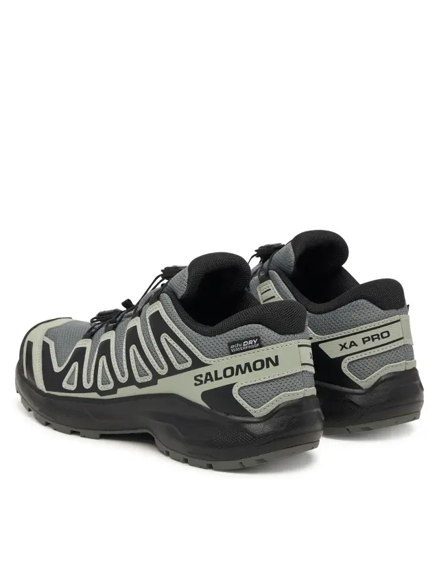 Salomon Kids XA Pro V8 Waterproof Γκρι Σκούρο 492940 (Salomon) 3