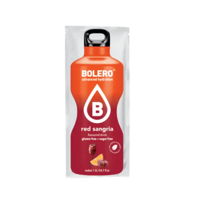 Bolero Red Sangria Flavoured Drink Mix Powder 9gr