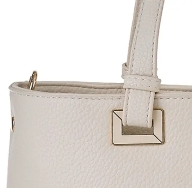 Γυναικεία τσάντα χειρός και ώμου Pierre Cardin, μπεζ ,WX28 6719 2