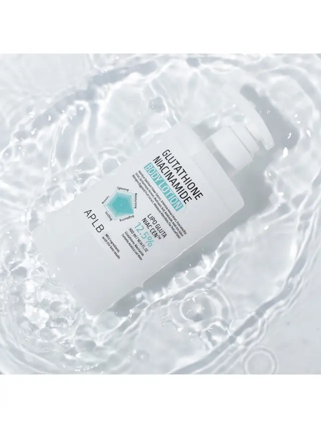 APLB Glutathione Niacinamide Body Lotion Λοσιόν Σώματος για Λάμψη + Ομοιομορφία Τόνου με Γλουταθειόνη + Νιασιναμίδη 300ml 3