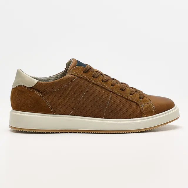 Imac Sneakers Ανδρικό δέρμα/δέρμα Nubuck Καφέ IMA/351860 MARRONE
