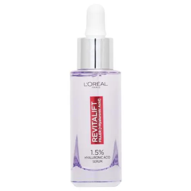 L'Oreal Paris Paris Revitalift Filler Ha Ενυδατικό & Αντιγηραντικό Serum Προσώπου με Υαλουρονικό Οξύ για Λάμψη & Αναζωογόνηση 30ml
