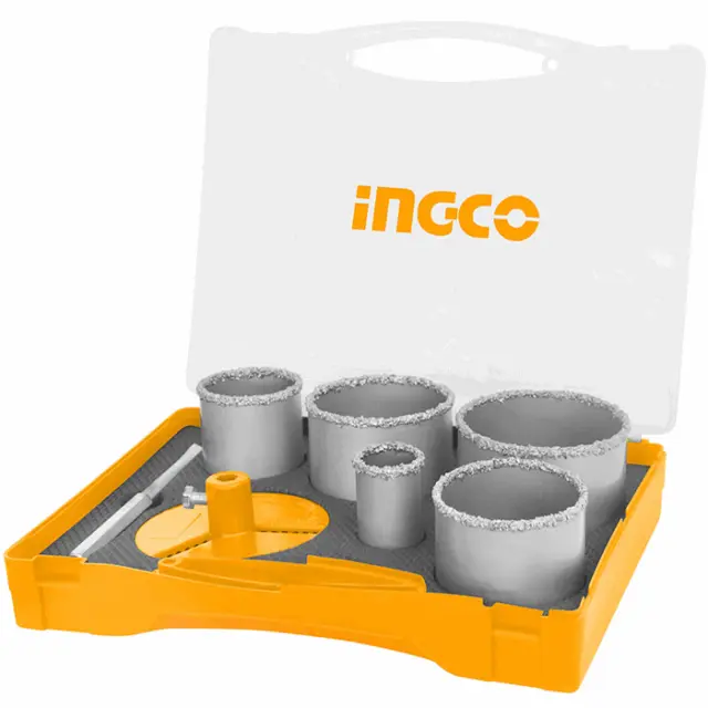 ΣΕΤ ΠΟΤΗΡΟΤΡΥΠΑΝΑ 33-83MM 5ΤΕΜ INGCO AKCH0071