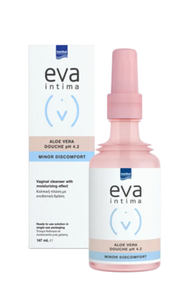 Eva Intima | Aloe Vera Douche pH 4.2 Kολπική Πλύση με Εκχύλισμα Αλόης | 147ml