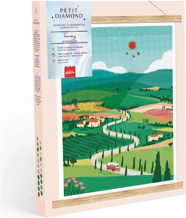 Petit Diamond Painting Κολάζ με Στρας - Tuscany / 352000 (La Petite Epicerie)