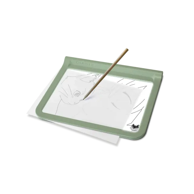 KIDYWOLF Επαναφορτιζόμενο Tablet Ζωγραφικής 2 όψεων με οθόνη LΕD & μαυροπίνακα (5+ ετών) 180620