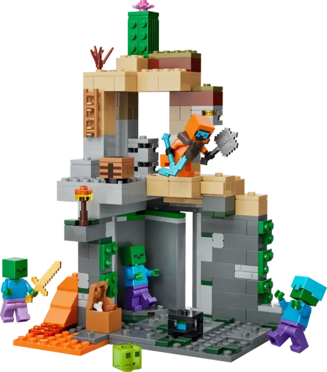 LEGO® Minecraft Zombie Dungeon για 8+ Ετών 284τμχ - 21587