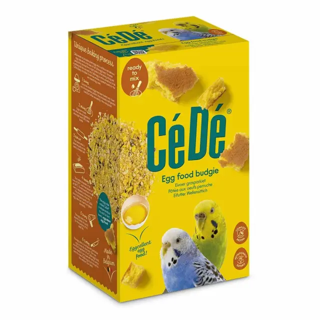 CeDe Eggfood Budgies - Αυγοτροφή για Παπαγαλάκια Budgie - 1kg